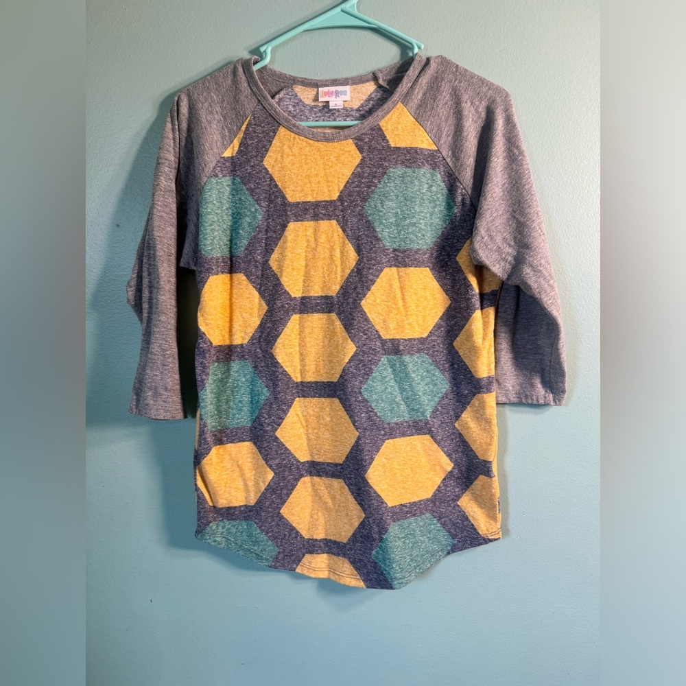 Lularoe, baseball T, size small.